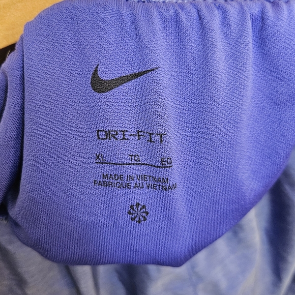 3/$25 Nike Tempo Dri-fit Women's Purple Running Shorts XL - Picture 5 of 6